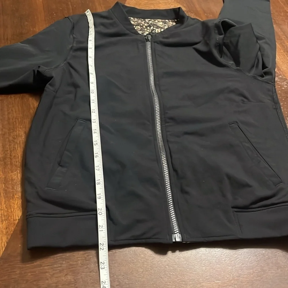 Lululemon Women's Party Bomb Jacket Shimmy Shimmer Multi Reversible